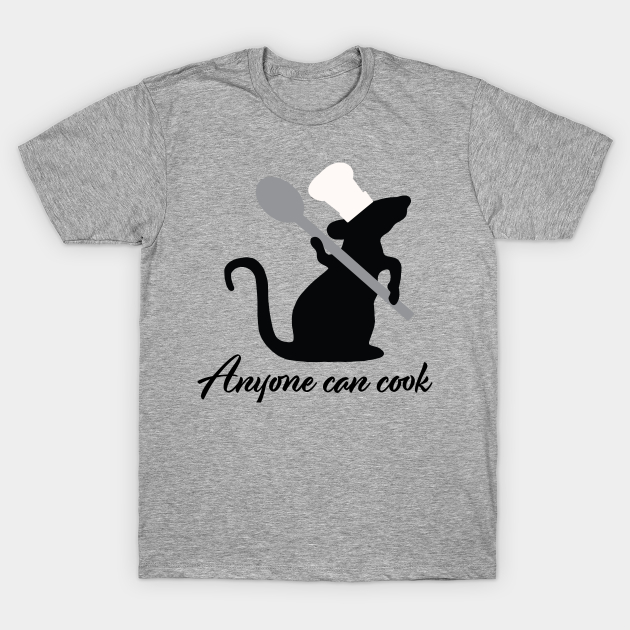 Anyone Can Cook Ratatouille TShirt TeePublic